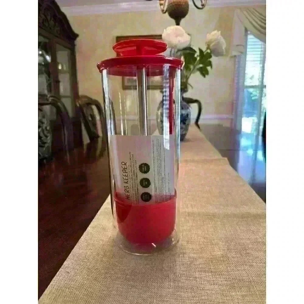 Ecolution‎ Glass Herb Keeper New